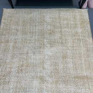 พรมวินเทจขนาด 4.4x7 ฟุต พรมตุรกี พรมลายจุดสีเบจขาว - Product Image 3