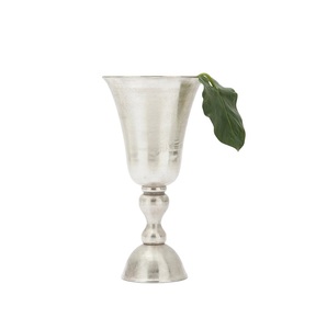 Stainless Steel Modern Big Silver Finishing Flower <b>Stand</b> Pot Metal Flower Planter Pot for Wedding Decorative - Product Image 3