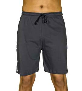 Pantalones cortos de color para hombre, pantalones cortos casuales sueltos de calle alta para hombre, pantalones cortos de algodón 100% de alta calidad personalizados - Product Image 1
