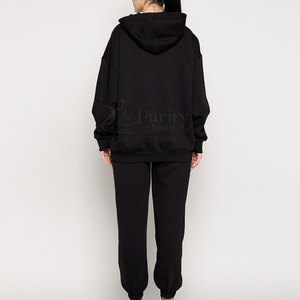 Precio al por mayor Nueva llegada Ropa de mujer Chándales Color personalizado Moda casual Dos piezas Chándales de mujer - Product Image 3