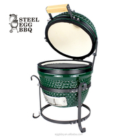 SEB KAMADO 13 Zoll Kamado-Grill, Keramik-Holzkohlegrill für den Garten