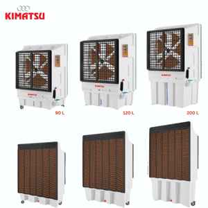 Refroidisseur d'air électrique Master Cool DC 200 Capacité du réservoir de 200L 2500 Sq. Ft Zone de refroidissement en blanc pour un usage domestique économe en énergie - Product Image 2