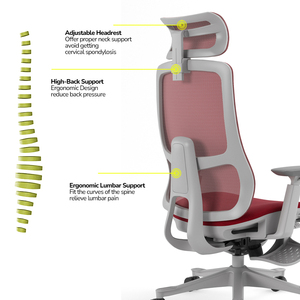 (<strong>New</strong> Design 2025) High Back Ergonomic Mesh Office <strong>Chair</strong> - Product Image 3