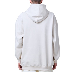 Basics Blank Hoodies 380 ~ 500 Gsm Sweat à capuche lesté Pull surdimensionné Drop Shoulder Sweats à capuche lourds - Product Image 2