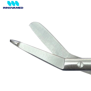 Multi Purpose 5.5 Blue Handle Bandage Scissor Stainless Steel Eco-Friendly Best Supplier Surgical Bandage Scissors BY INNOVAMED - Product Image 5