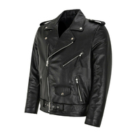 Blouson Bomber Personnalisé avec Logo Couleur, en Cuir de Mouton Véritable, Style Motard, Col Rond, Fermeture Éclair Croisée, Coupe-Vent, Respirant, Anti-UV