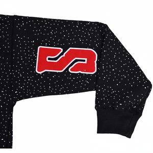 Sudaderas con Capucha Personalizadas de Alta Calidad para Hombre, Diseño Moderno con Pedrería, Impresión Digital, 100% Algodón, MOQ10 - Product Image 4