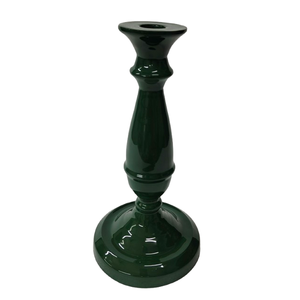 Stylish Handmade Aluminum <b>Candle</b> Pillar <b>Holder</b> With <b>Black</b> Powder Coating Round Shape High Quality for Home Decoration - Product Image 5