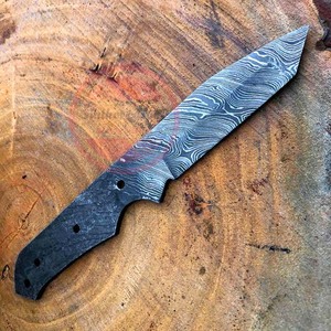Damascus Steel Blank Blades for Custom Knives High Quality Blank Blades - Product Image 4
