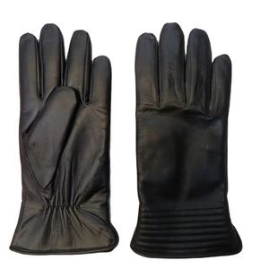 Gants de conduite KADIA en cuir véritable, doublés polaire, respirants, coupe-vent, compatibles écran tactile, unisexe, pour l'hiver - Product Image 5
