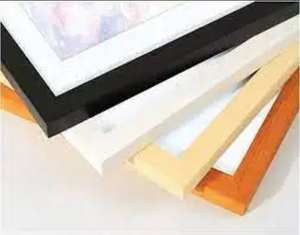 Cadre photo en MDF de style moderne européen, sur mesure, A3/A4, bois naturel, cadres photo décoratifs muraux, simples, décoration de la maison - Product Image 3