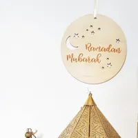 Arte Islámico Decorativo Hecho a Mano, Arte de Pared de Madera Tallada para Uso Religioso y Ritual, Exportación Mundial