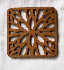 Juego de 3 Posavasos de Resina con Forma Cuadrada, Artículo de Uso Diario, para Decoración de Centros de Mesa - Product Image 5