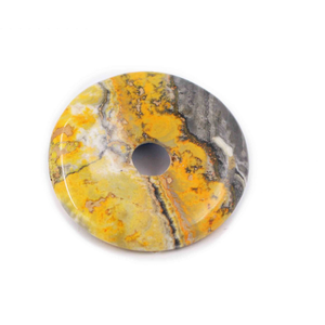 จี้ห้อยคอรูปโดนัททำจากแจสเปอร์คริสตัล - Product Image 2