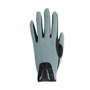 ถุงมือขี่ม้าสีชมพูสายรัดข้อมือแบบทแยงแวววาวกันลื่นจากปากีสถาน - Product Image 2