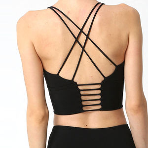 Vêtements de sport légers de couleur unie pour femmes à séchage rapide entraînement Fitness course ensemble de Yoga costumes de Yoga respirants en gros - Product Image 4