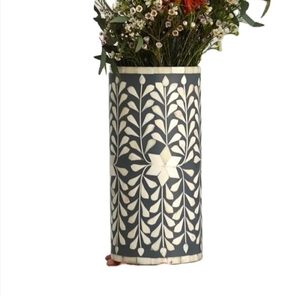 Chất Lượng Tốt Nhất 100% Tinh Khiết Xương Inlay Hoa Cổng Handmade Trang Trí Nội Thất Bộ Đồ Ăn Cho Giáng Sinh Và Ngày Của Mẹ - Product Image 3