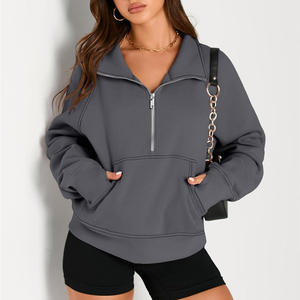 Sudaderas personalizadas para mujer con logotipo personalizado, bordado de marca y etiquetas para entrenamiento físico y moda informal - Product Image 4