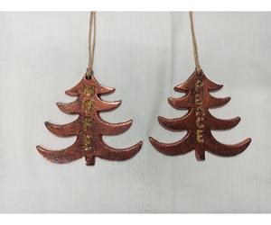 Adornos Navideños Modernos de Metal, Decoración Colgante para Árbol Resistente e Inastillable a Precio Económico - Product Image 4