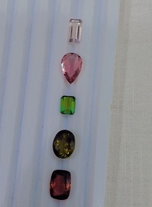 Fabricación de lotes al por mayor de turmalina múltiple para joyería, lote al por mayor, joyería hecha a mano - Product Image 2