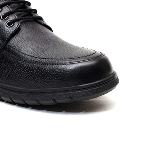 Ensemble de chaussures en cuir noir pour hommes, de haute qualité, conçu pour les réunions de bureau et les événements formels, ensemble de chaussures en cuir noir pour hommes, de qualité supérieure - Product Image 3