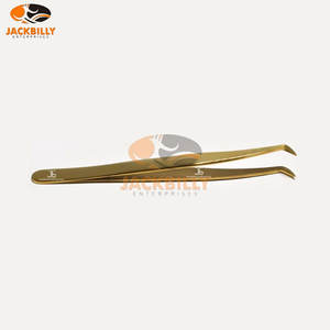 Pince à épiler pour placement de cils Pince à épiler légère toutes les couleurs disponibles Pince à épiler longue durée pour artiste de cils - Product Image 4