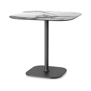Piétement de <span class=keywords><strong>table</strong></span> <span class=keywords><strong>en</strong></span> <span class=keywords><strong>fonte</strong></span>, hauteur 73 cm, carré 46x46 cm, pieds ronds <span class=keywords><strong>en</strong></span> acier, colonne pour tables de restaurant et bistro jusqu'à 100 cm de diamètre. - Product Image 2