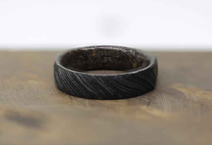 Anillo de Cuerno de Búfalo Ecológico, Elegante y Único, Joyería Artesanal con Belleza Natural y Precisión de saniya handicraft - Product Image 5