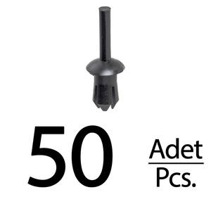 Clips de Conexión para Parachoques para Seat Alhambra, Volkswagen Sharan, Touran - 50 Piezas - Product Image 1