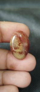 Handcrafted Natural High Quality Rutile Quartz Cabochon Genuine Rutilated Quartz Gemstone - Product Image 4