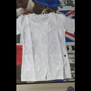 เสื้อโค้ทสีขาวสำหรับคู่รักชายหญิงชุดพยาบาลชุดเครื่องแบบทางการแพทย์สำหรับพนักงานแพทย์ - Product Image 6