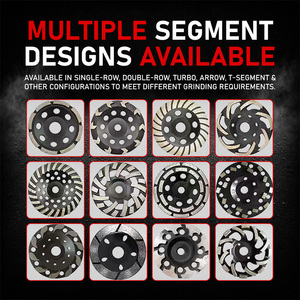 Disco Abrasivo Diamantato Segmentato Turbo <span class=keywords><strong>per</strong></span> <span class=keywords><strong>Smerigliatrice</strong></span> Angolare, <span class=keywords><strong>per</strong></span> Calcestruzzo, 100/115/125/180mm - Product Image 5
