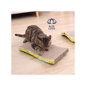 Scratcher pad kurulu Scratch oyuncak karton pençeleri kedi