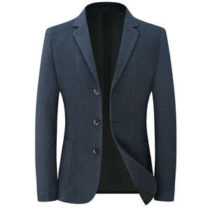 Robe formelle décontractée Blazer manteau nouvelle mode de haute qualité Design Slim Fit manteau hommes costume robe de mariée manteau - Product Image 3