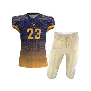 Sublimación Diseño personalizado Uniforme de fútbol americano al por mayor - Product Image 1