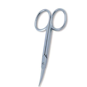 Ciseaux à ongles professionnels durables en acier inoxydable à lame courbée avec trou carré pour la beauté et le soin des ongles, prix compétitif - Product Image 4