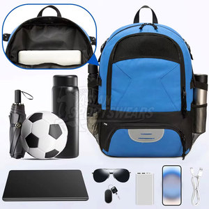 Stylish Modern Design Versatile Basketball <b>Backpack</b> With Internal Organizer For Athletes Daily Use - Product Image 4