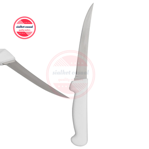 Couteaux à désosser en acier inoxydable de cuisine | Manche en plastique de haute qualité lame fixe couteau à désosser de Chef de cuisine Logo personnalisé - Product Image 1