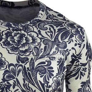 Camiseta de Hombre con Logotipo Personalizado, 100% Algodón, Cuello Redondo, Corte Holgado, Sublimación, Tela Transpirable Ecológica, Color Sólido, OEM - Product Image 3