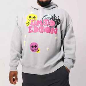 Sudadera con capucha y estampado 3D personalizado para hombre, Sudadera con capucha de felpa francesa de primera calidad, ropa de calle cuadrada de gran tamaño - Product Image 4