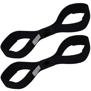 Dernier logo personnalisé OEM Sangles de levage Figure 8 Sangles d'haltérophilie en coton de qualité supérieure Sangles de gymnastique Figure 8 Sangles avec une forte demande - Product Image 5