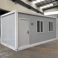 Structure en acier, maison portable, solution de cabine modulaire moderne pour les hôtels en plein air, les bases de construction et les besoins de vie mobile