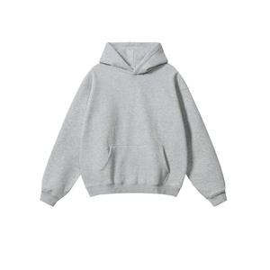 Sweat à capuche surdimensionné pour homme avec logo personnalisé de haute qualité pull vintage épais 100% coton éponge épaisse pour l'hiver - Product Image 4