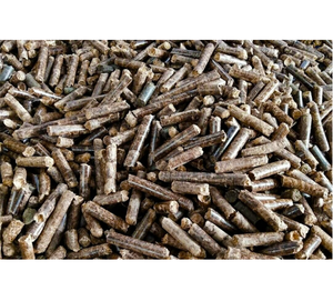 Granulés de bois dur écologiques à haute efficacité de 8 pouces, 5500 J de calories pour les solutions de chauffage renouvelables, applications industrielles d'énergie biomasse - Product Image 1