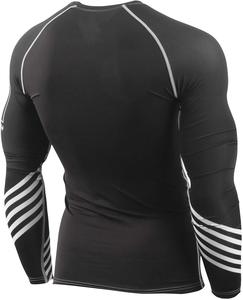 Pêche Protection solaire chemise sport course pull hauts Rash Guard hommes UPF 50 + manches longues Polyester t-shirt séchage rapide - Product Image 6