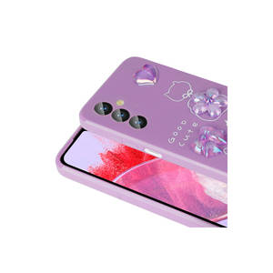 Coque de téléphone en silicone brillant avec figurine en relief tendance SAFA Toys pour Samsung Galaxy M34 5G, rectangulaire, électroplaqué 14 - Product Image 2