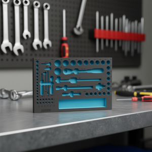 Inserto de Espuma Suave de 2 Componentes Hazet para Cajas de Herramientas 163-118/57 - Product Image 3