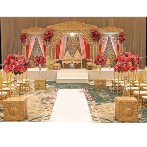 Maharaja Mandap สำหรับงานแต่งงานที่น่าทึ่งของชาวอินเดียโดยเฉพาะสไตล์บอลลีวูดงานแต่งงาน Mandap Sydney Grand Wedding Venue maharaja mandap - Product Image 1