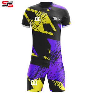 Sublimación personalizada ropa de fútbol 100 poliéster transpirable fútbol portero uniforme entrenamiento manga larga uniforme de fútbol - Product Image 1