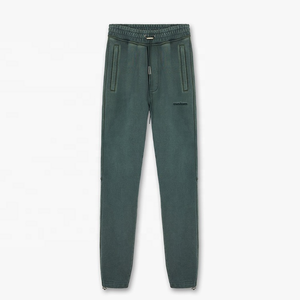 Survêtement unisexe en coton vintage avec logo personnalisé, poches élastiques à fermeture éclair, délavé, style décontracté, jogging pour homme - Product Image 3